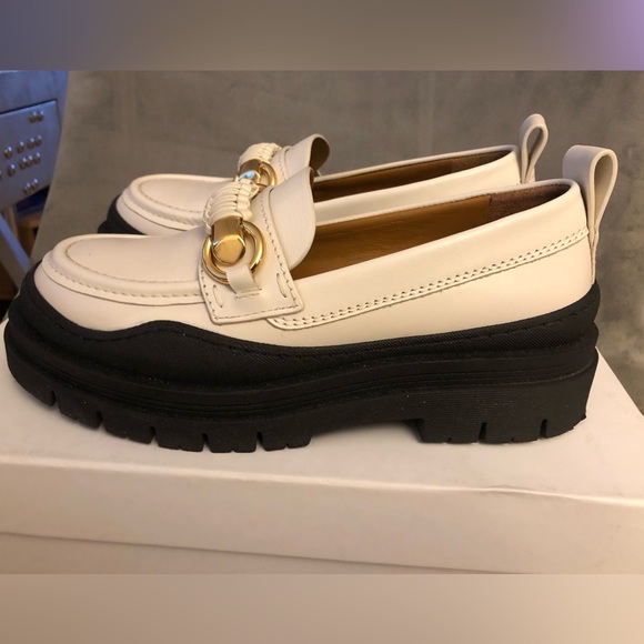 See by Chloé Lylia Leather Lug-Sole Loafers - Picture 4 of 6